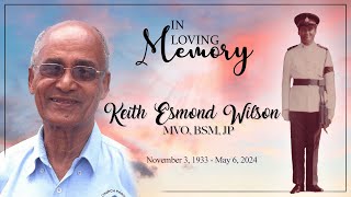 Celebrating the Life of Keith Esmond Wilson MVO BSM JP [upl. by Silvano541]