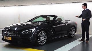 Mercedes SL 2019 AMG  Rough NEW Drive REVIEW SL 500 Sound Acceleration Interior Exterior [upl. by Anayhd]