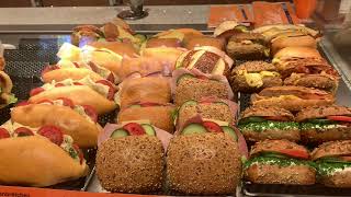 A typical German Bakery  Bäckerei Germany Breakfast timefrühstück in deutschland [upl. by Selyn]