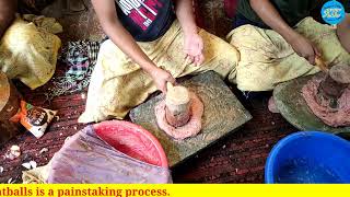 Kashmiri Wazwan  How to Make Kashmiri Rista Meatballs  kashmiriwazwan  wazwan  Kashmiri Rista [upl. by Tteve]