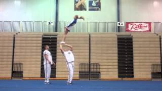 Kailan and Taias 2013 UCA Partner Stunt entry [upl. by Patsis512]