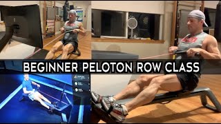 Beginner Peloton Row Workout in Real Time with Dave Erickson [upl. by Cordova151]