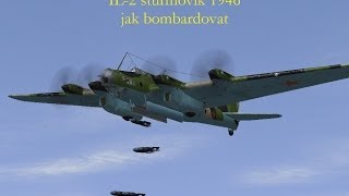 IL2 šturmovik 1946 jak bombardovat CZ návod [upl. by Redienhcs]