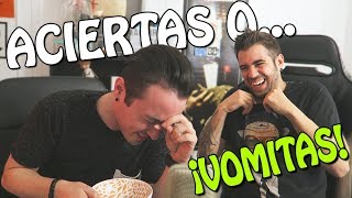 ¡ACIERTAS O VOMITAS Con Auronplay [upl. by Latimer445]