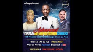 ADVANCED DREAM INTERPRETATION COURSE BY PROPHET UEBERT ANGEL [upl. by Backler654]