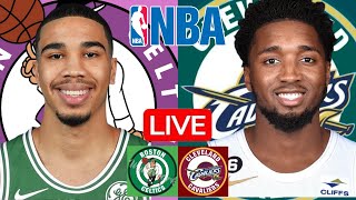 LIVE BOSTON CELTICS vs CLEVELAND CAVALIERS  NBA  PLAY BY PLAY  SCOREBOARD [upl. by Renmus]