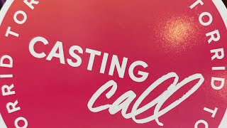 TorridFashion Casting Call 2024 Experience [upl. by Booze639]