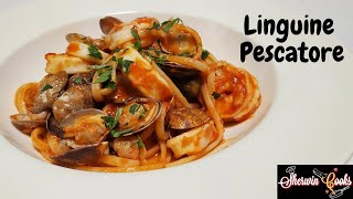 Linguine pescatore Seafood [upl. by Romona]