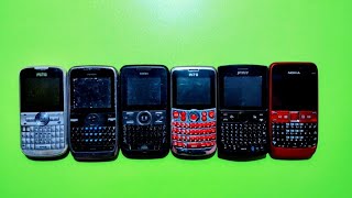 Old qwerty keyboard phone collection [upl. by Strephonn]