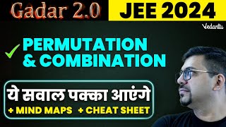 Permutation amp Combination Class 12 JEE PYQs  JEE 2024 Class 12 Maths New Syllabus  Harsh Sir [upl. by Aurelea]