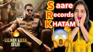 Salman Khan  Atlee Movie Announcement REACTION  Deeksha Sharma [upl. by Friedlander]