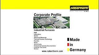 Nabertherm Company Video [upl. by Annavaj]