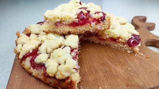 Easy Cherry Crumble Recipe  How to make Cherry Crumble Recipe [upl. by Suoirred419]