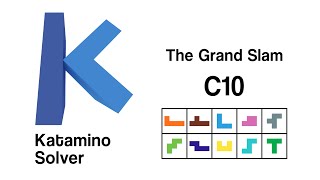 Katamino  how to solve Level The Grand Slam  C10 [upl. by Alaikim]