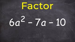 Factoring practice  Learn how to factor  Step by step math instruction [upl. by Antony610]