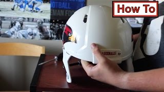 How to  Take Apart Riddell Revo Speed [upl. by Yeldud644]