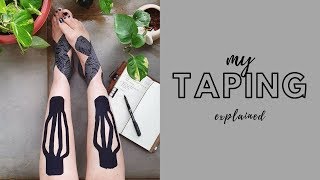 How To Use Kinesiology Taping for Ehlers Danlos Syndrome amp Hypermobility Spectrum Disorder CC [upl. by Inaliak]