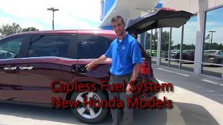 The New Honda Capless Fuel Filler System [upl. by Ilahsiav64]