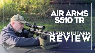 Air Arms S510TR Tactical Air Rifle Review amp Accuracy Test  quotA tactical take on an awesome riflequot [upl. by Creamer]