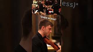 Audience Claps Too Soon Conductor Reacts shorts violin conductor [upl. by Spracklen572]