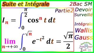 Suite Définie par Intégrale  Integration par Parties  2 Bac SM  Exercice 16 22 [upl. by Angadresma52]