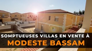 VILLAS DUPLEX DE STANDING A MODESTE ABIDJAN GRANDBASSAM [upl. by Hannis]