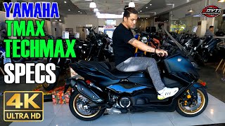 PINAKA BAGONG HIGTECH NG YAMAHA TMAX TECHMAX 2023  SPECS [upl. by Caddaric900]