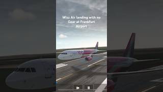 Landing at Fraport with no gear [upl. by Garibull]