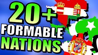 20 Formable Nations AI ONLY  Hearts of Iron 4  HOI4 [upl. by Brazee931]