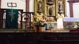 3 ROBERTO OLABARRIETA CONCIERTO DE GUITARRA EN LA IGLESIA DE SAN PEDRO  BASAURI [upl. by Jeanne366]