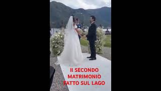 IL SECONDO MATRIMONIO CIVILE SUL LAGO DI COMO ilvolosim31 [upl. by Haraz485]