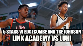 Link Academy vs Luhi Tre Johnson vs Vj Edgecombe City of Palms [upl. by Naarah916]