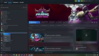 How To Change A Language In Paladins Steam [upl. by Anelrad]