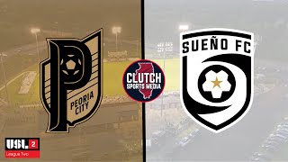 USL League 2 Soccer Peoria City vs Sueno FC 52924 [upl. by Musser]