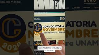 Convocatoria Examen UNAM 2024 para SUAyED Modalidades Abierta y a Distancia [upl. by Swanhildas747]