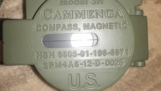 Cammenga 3H Tritium Lensatic Compass review [upl. by Edette413]