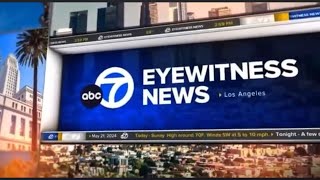 KABC ABC 7 Eyewitness News at 3pm Open  New Graphics Debut  5212024 [upl. by Laekcim]