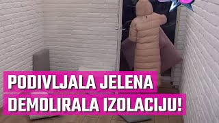 PODIVLJALA JELENA DEMOLIRALA IZOLACIJU IVANU UNIŠTENE SVE STVARI Nezapamćeni HAOS [upl. by Val]