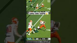 Looney Tunes Tackling 🫣 Brennan Presleys CRAZY TD  Oklahoma State vs Baylor [upl. by Weathers]