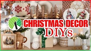 DOLLAR TREE CHRISTMAS DECOR CRAFTS 🌲 EASY AFFORDABLE CHRISTMAS DIYS [upl. by Florida]