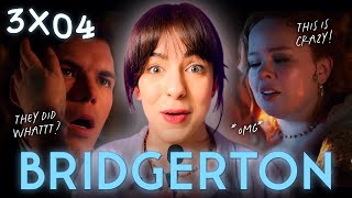 Bridgerton 3x04 REACTION  THEY DID WHAT IN A CARRIAGE [upl. by Constantina718]