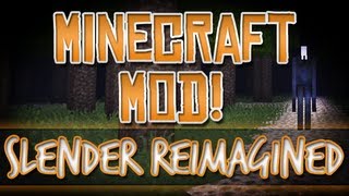 Minecraft Mod Slender Reimagined Play Slender in Minecraft XD [upl. by Eneroc754]