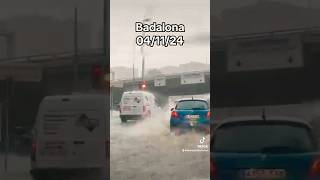 Badalona lluvia agua barcelona shorts españa [upl. by Greenberg]