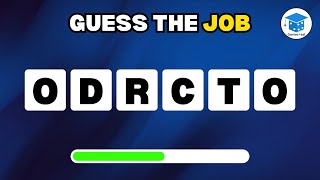 Jobs And Occupations Game  Unscramble Words [upl. by Miru]