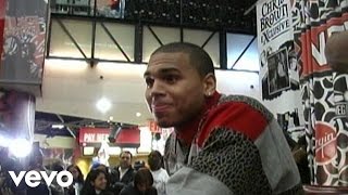 Chris Brown  Exclusive In Store Footage [upl. by Chiarra]