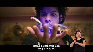 Besouro Azul l Trailer com Acessibilidade [upl. by Eelarak917]