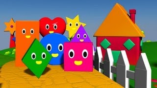 The Shape Train  Learning for Kids [upl. by Lari]