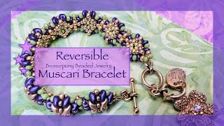 DIY  Muscari Reversible Bracelet [upl. by Akim]