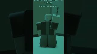 GrayTheGrub I tried Man roblox robloxedit robloxshorts [upl. by Ahsitam]