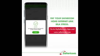 Self Service  How To Pay For Safaricom Home Internet Link [upl. by Llain]